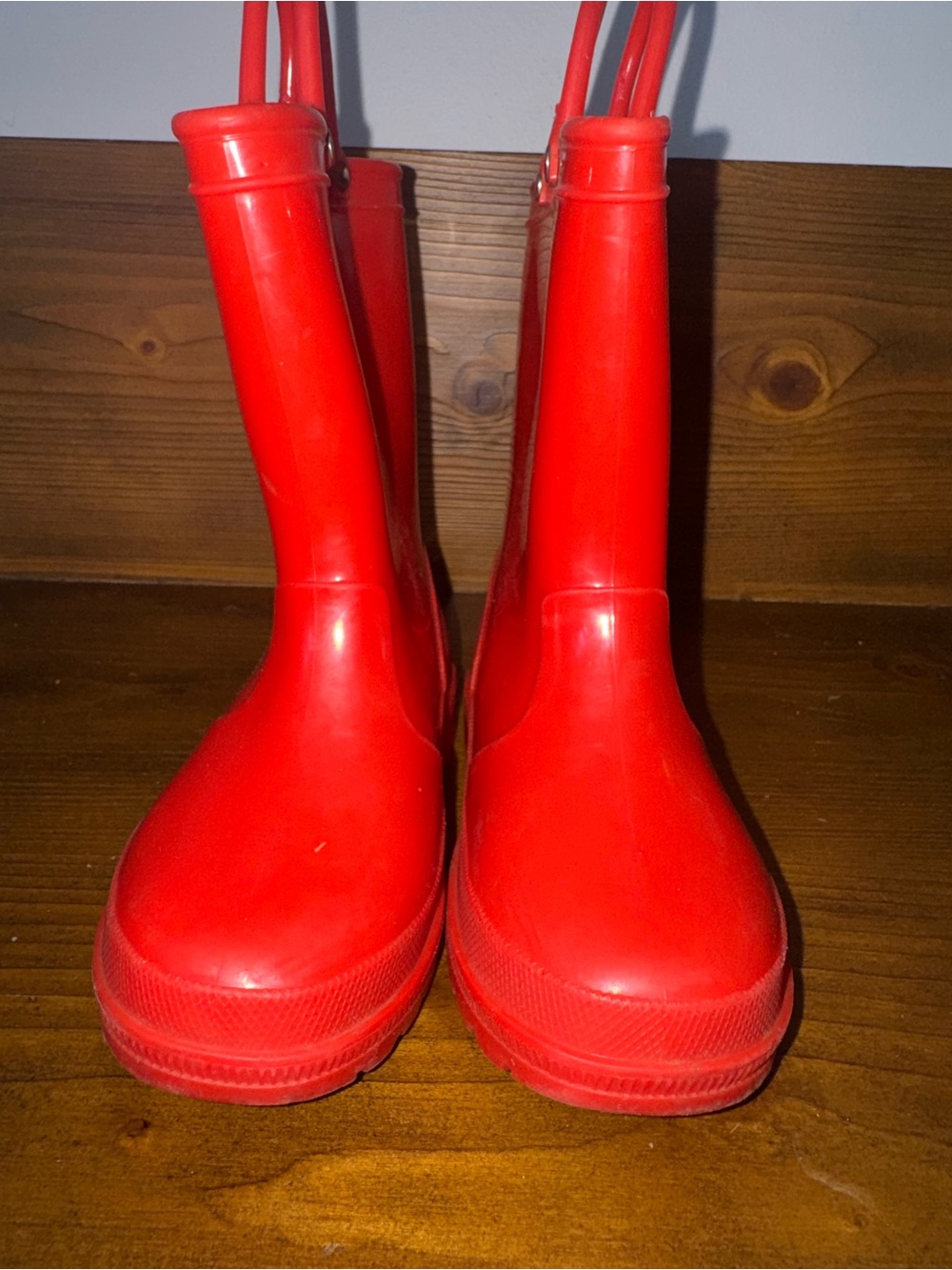 Target Kids Red Rain & uSnow Boots size little toddler 9